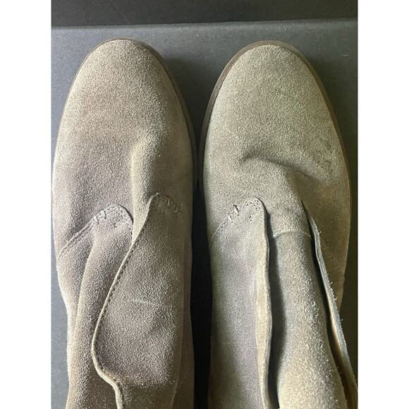 Franco Sarto Womens Size 9 Isolde Suede Leather Ankle Chukka Boots Tan Slip On - Picture 3 of 8